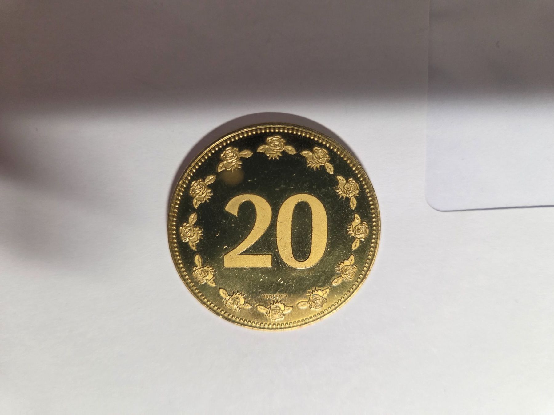 Alle Münzen: Rose gross Jelmoli 20 Geschenk Taler – Gebraucht aus Zürich von Alibaba1234 1