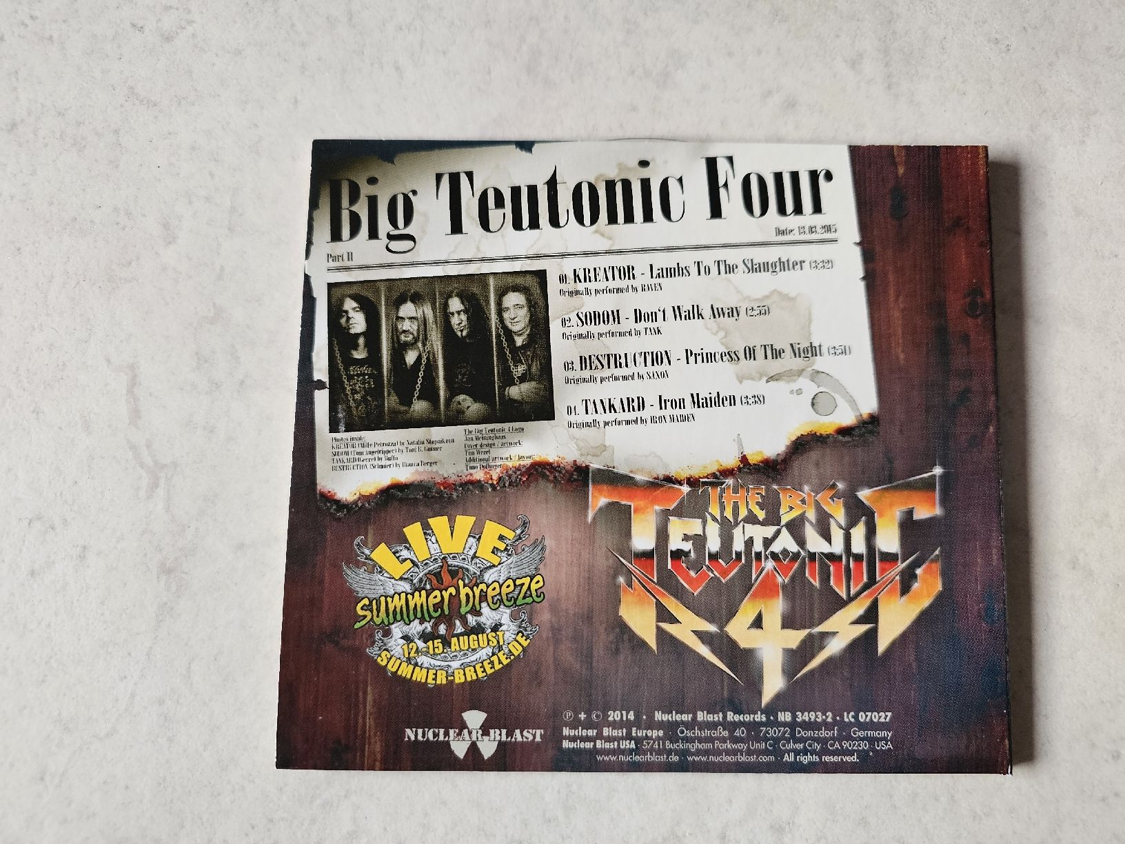 CD: The Big Teutonic 4  -  Part ll – Usato da Schneisingen venduto da backstore24 1