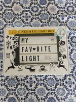 LED Lightbox A4 - Neu - mit Buchstaben & Symbolen ✨