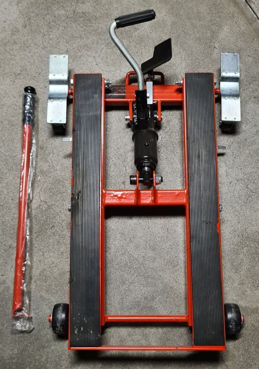 ConStands Motorrad Hebebühne XL - Scherenheber Für Chopper/Custombikes Bis 500kg