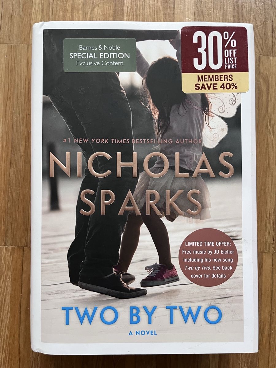 Libri: Nicholas Sparks Two by Two Special Edition Novel Book – Usato da Uster venduto da dod_h6nw
