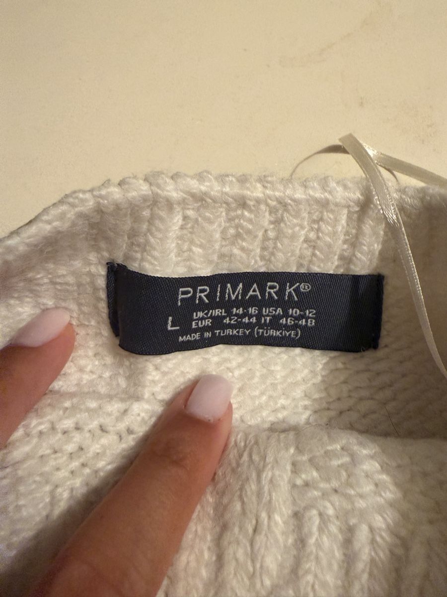 Gilet & Giacche senza maniche: Westen Pullover Primark Grösse L weiss neu – Nuovo (secondo la descrizione) da Luzern venduto da Lorena.haj 1