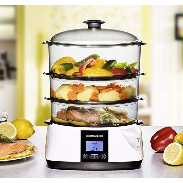 Gusseisen Dampfgarer Mit Deckel - Vielseitiger Kochtopf Für Alle Herdarten