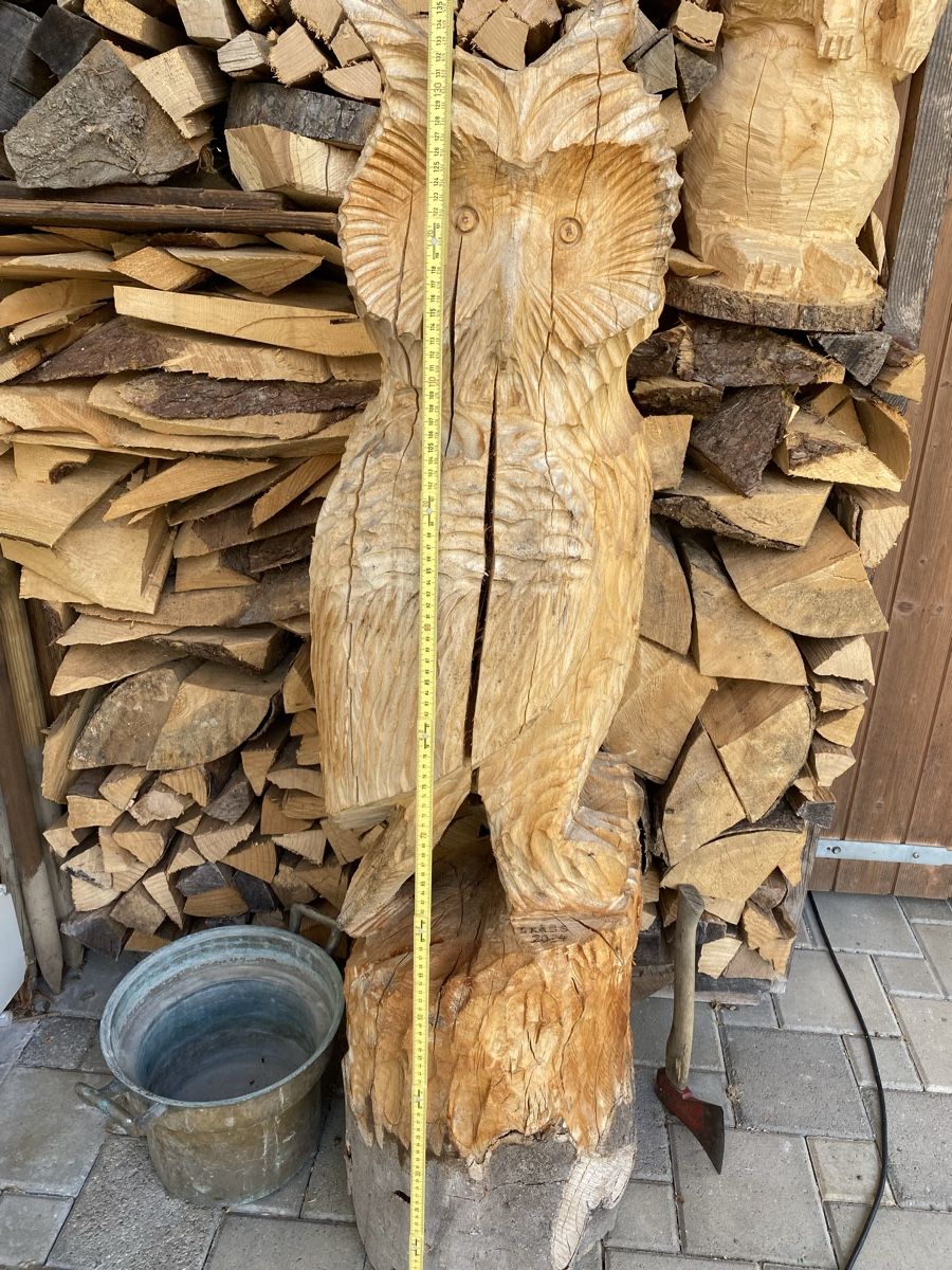 Holzartikel: Eule aus Buchenholz – Gebraucht aus Wiesendangen von argon03 3