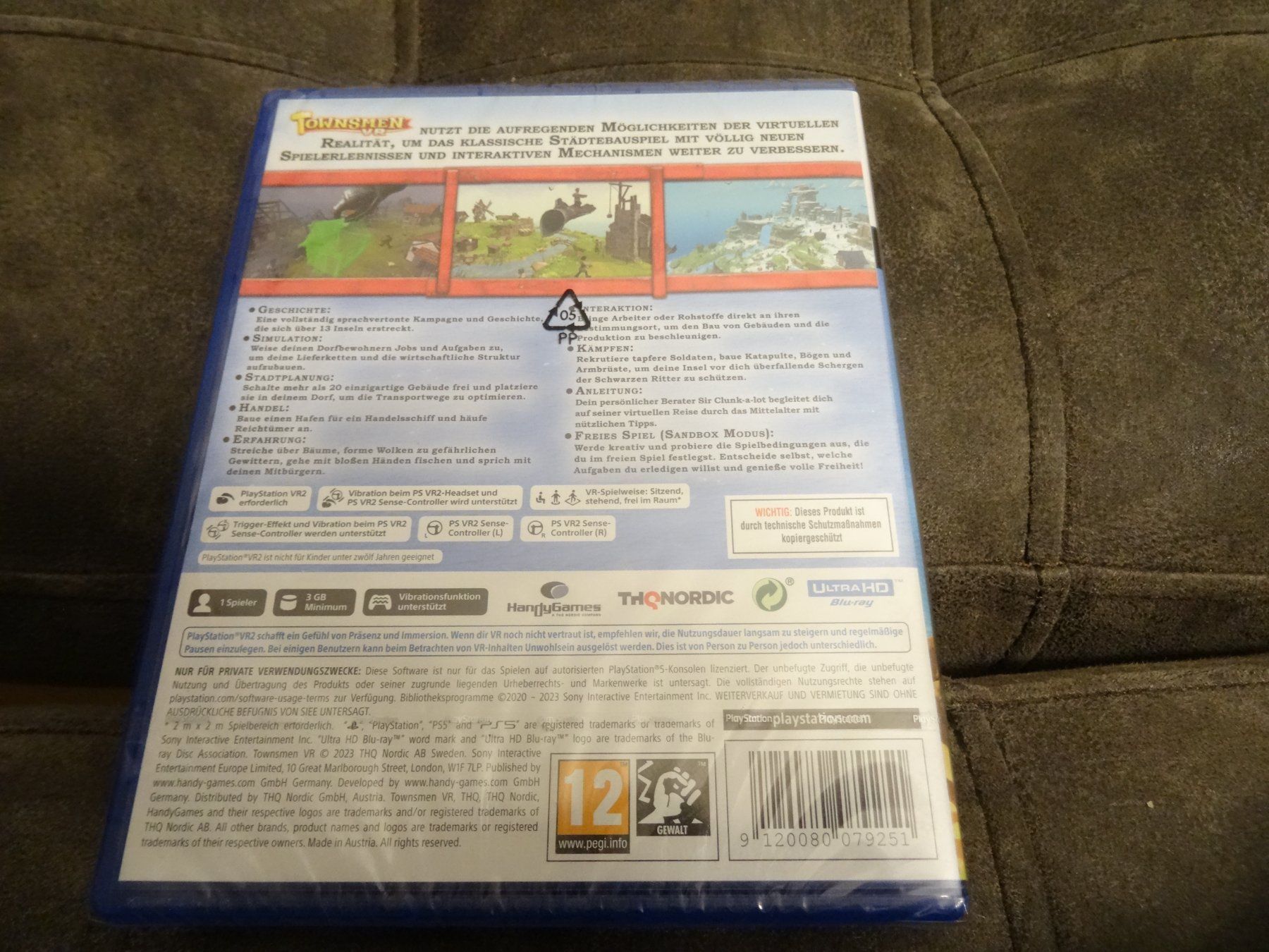 Sony Jeux: Townsmen VR PS5 VR2 ERFORDERLICH  NEUWARE – Neuf avec emballage d'origine à Olten par Disc-Ausverkauf 1