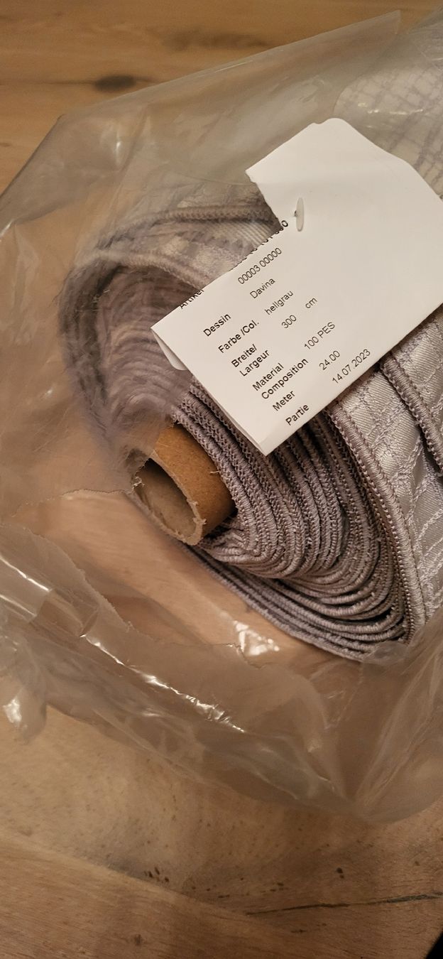 Stoffe: Stoff grau 24 m. x 300 cm neu! – Neu und originalverpackt aus Wangen ZH von Macle 3
