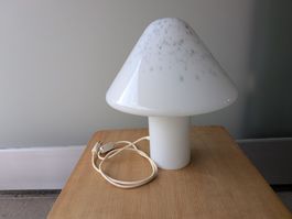 Grosse Pilzlampe, Tischlampe evtl. Murano ?