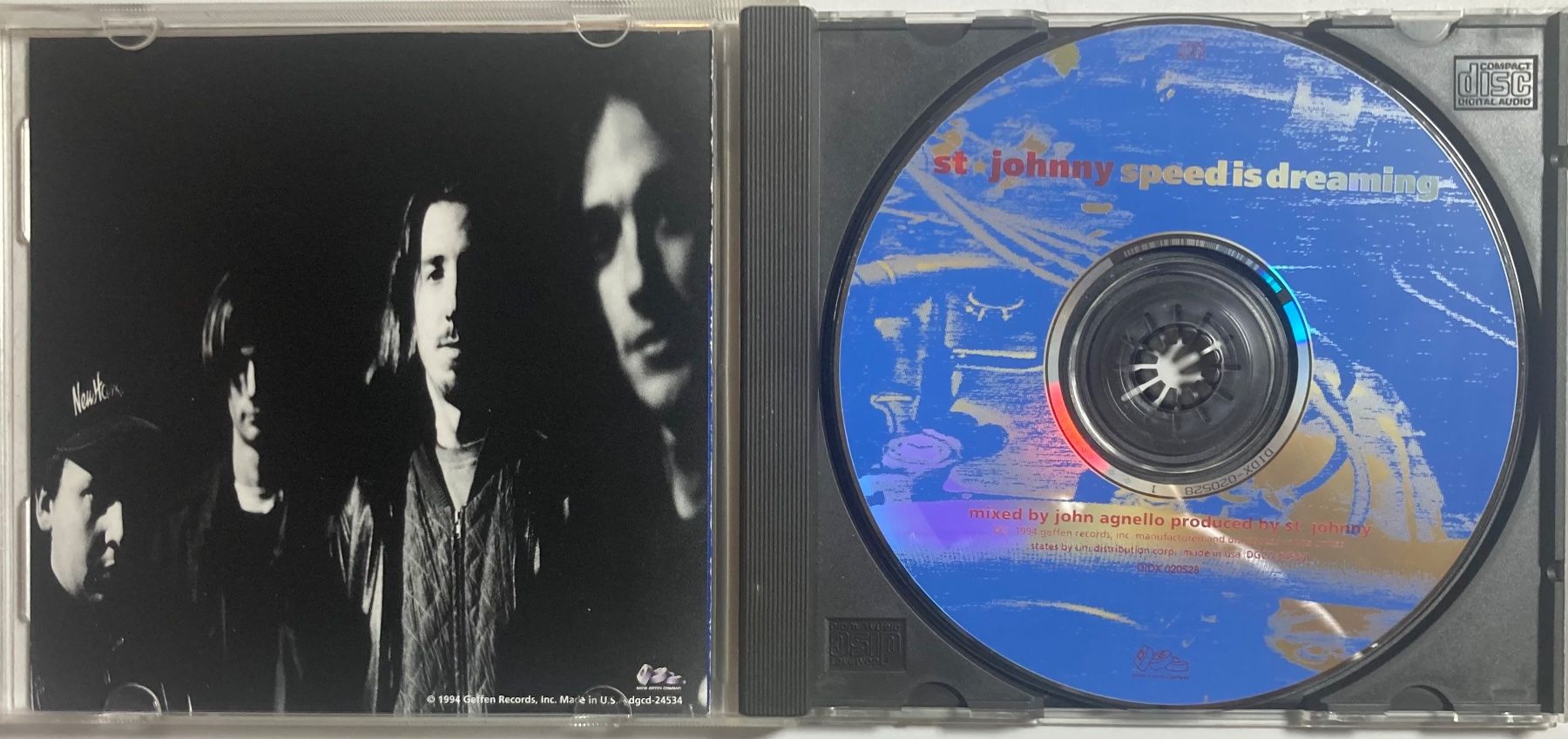 CD: ST. JOHNNY - SPEED IS DREAMING – Usato da Poliez-Pittet venduto da Newtown-Records 2