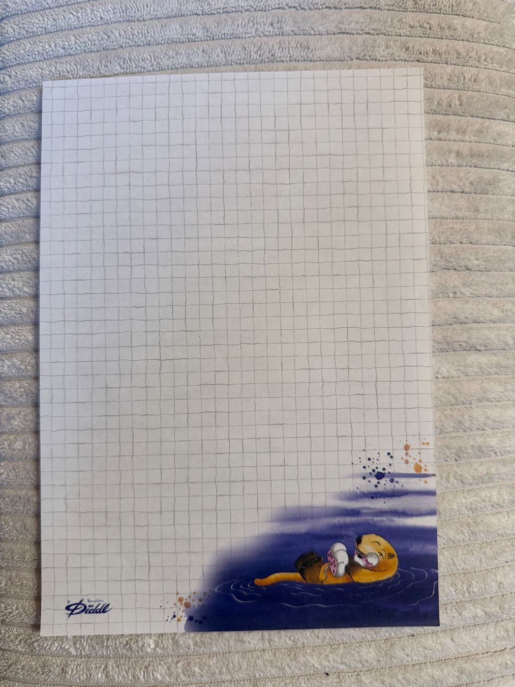 Carta: A5 1x Diddlblatt Otter Biber See selten – Usato da Schlieren venduto da Shark1905