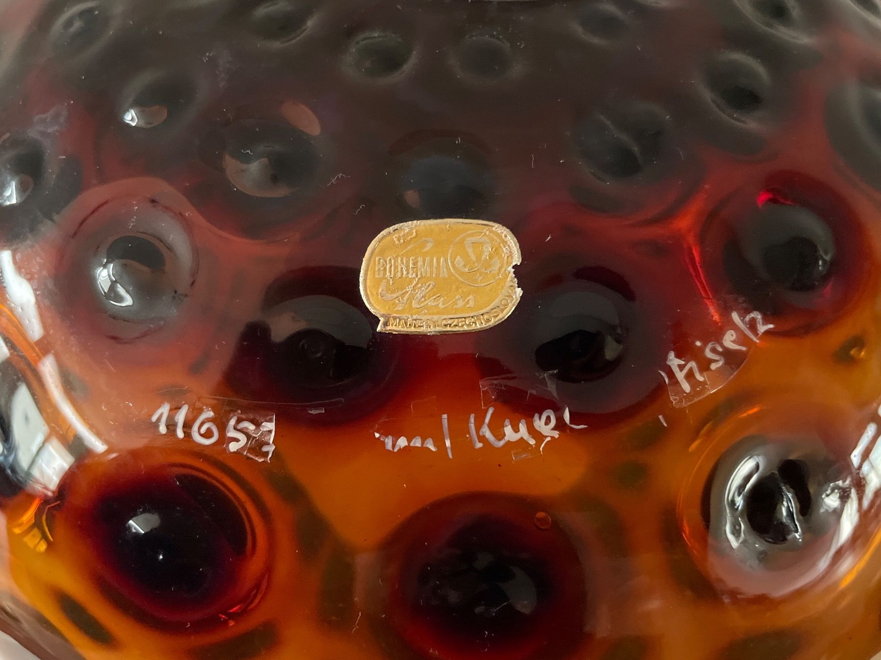 Gläser: Glaskugel vintage, Wellenoptisch – Gebraucht aus zürich von luiz03 6