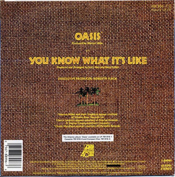 Dischi in vinile: Flack Roberta: Oasis 7" – Usato da Steinhausen venduto da Vilivinili 1