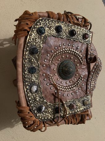 Ledertasche boho von ibiza