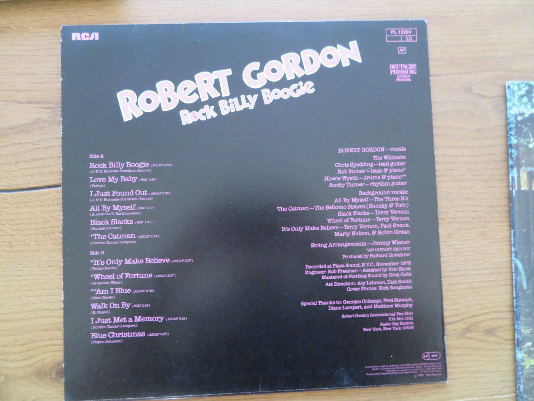 Dischi in vinile: Robert Gordon - Rock Billy Boogie Schallplatte Vinyl – Nuovo (secondo la descrizione) da Zürich venduto da max_cp5f 1