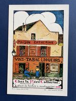 Originale Ansichtskarte Chez la Mère Catherine, Montmartre