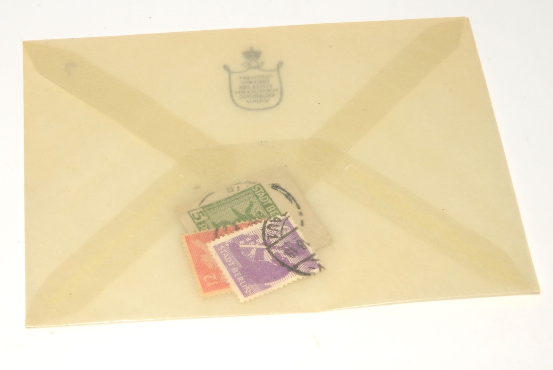 Tutti i francobolli: 3 Briefmarken "Stadt Berlin"  2329/142 – Usato da Bern venduto da Olynon 1