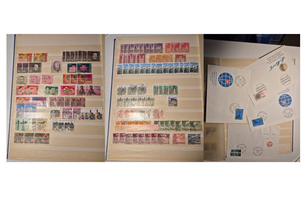 Tutti i francobolli: Album de timbres – Usato da Monthey venduto da McAuthor 7