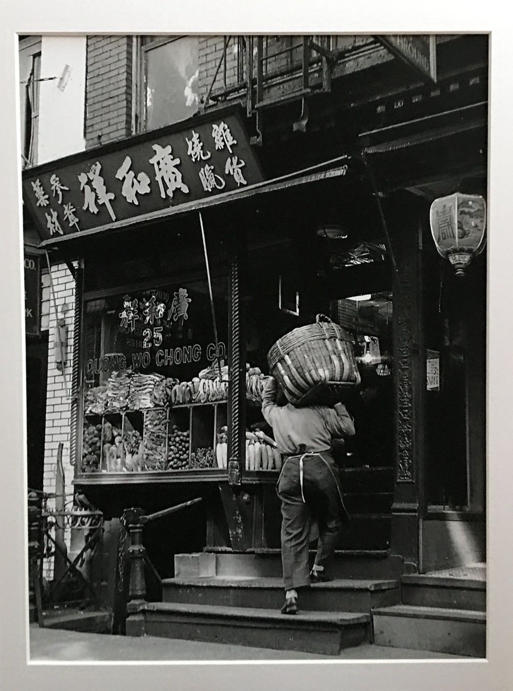Grafica & Litografie: Andreas Feininger "Chines. Lebensmittelhändler"  Fotodruck – Usato da Nennigkofen venduto da Schamane75 1