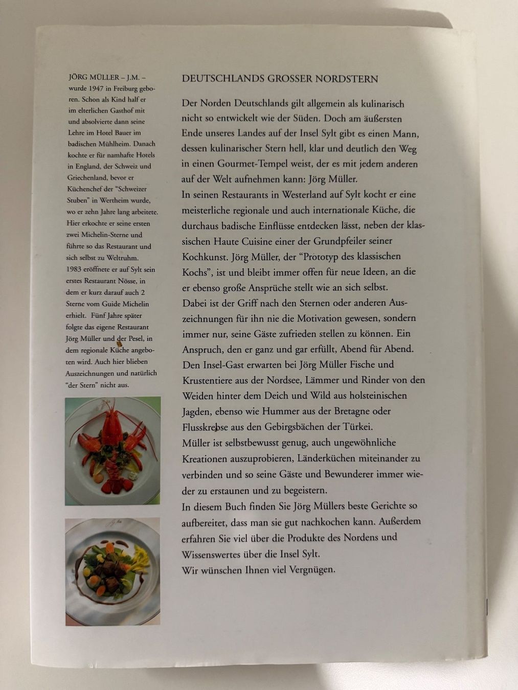 Libri: Kochbuch von Jörg Müller – Usato da Männedorf venduto da Suvretaner 1