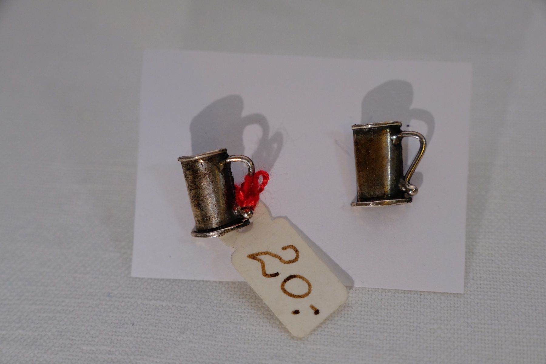 Orecchini pendenti & Orecchini a lobo: Silber 925 Ohrstecker/Anstecker - Sterling – Nuovo e nell'imballaggio originale da Fribourg venduto da Silver_Wat