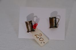 Silber 925 Ohrstecker/Anstecker - Sterling