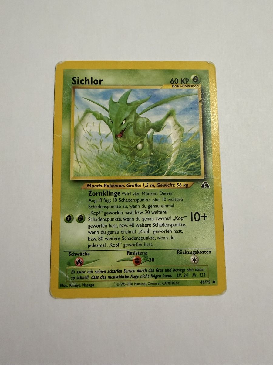 Pokémon Carte collezionabili: Pokemonkarte Sichlor Neo Discovery – Usato da Willisau venduto da Neiro77