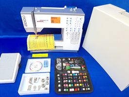 BERNINA VIRTUOSA 150 WIE NEU GARANTIE 3MT FRISCH REVIDIERT 
