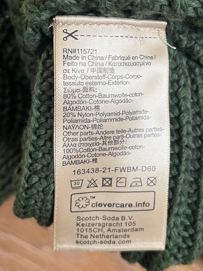 Maglioni & Felpe: SCOTCH&SODA SUPER PULL NEUF T8ans EN MAILLE – Nuovo (secondo la descrizione) da Puplinge venduto da Amazekids 2
