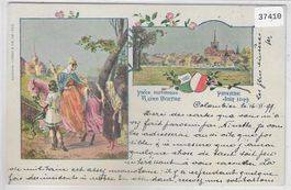 Payerne Juin 1899 - Piece Historique Reine Berthe