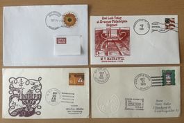4 Schiffspostbriefe der US-Navy (34)