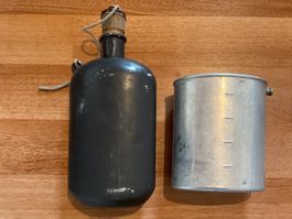 Alte Militärgetränke Flasche