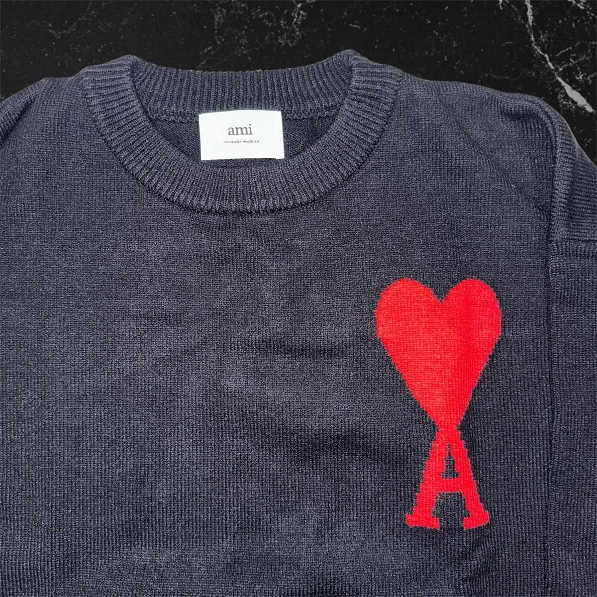 Maglioni & Felpe: Ami Paris Pullover Schwarz Grösse L – Nuovo (secondo la descrizione) da Frenkendorf venduto da a_1999 3