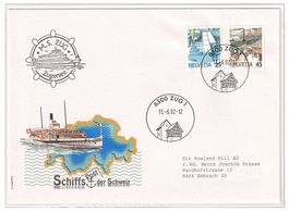 Schiffspostbeleg M.S. Zug - Zugersee - FDC - Schweiz 2002