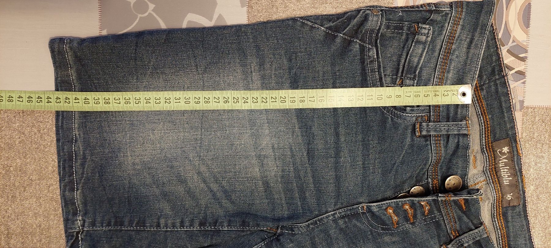 Jeans: Jeans-Hose Gr. 36 kurz – Nuovo (secondo la descrizione) da Langendorf venduto da MASENI25 4