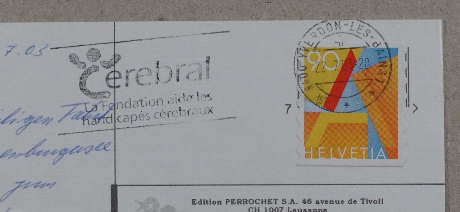 Ansichtskarten: Chasseron, 2003 – Gebraucht aus Lenzburg von fh1 1