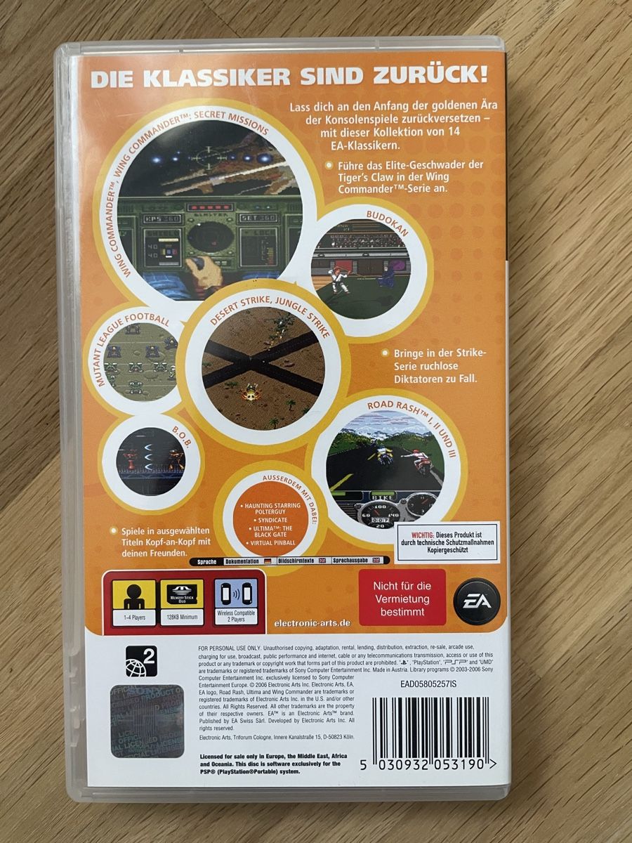 Giochi: EA Replay für Sony PSP – Usato da Belp venduto da beardman 1