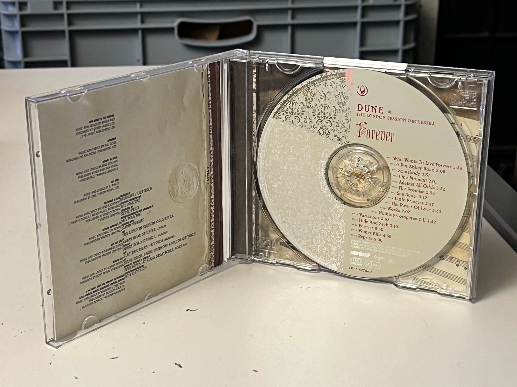 CD: Dune & The London Session Orchestra - Forever - HJ41A – Usato da Küsnacht ZH venduto da hardcore.earth 2