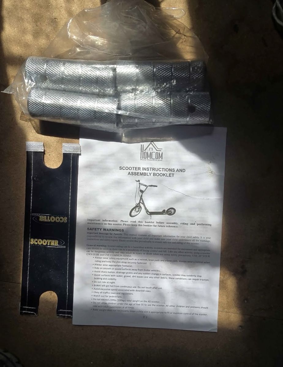 Scooter: Scooter mit Grossen Raedern und Klingel – Usato da Heiden venduto da Rotti44 2