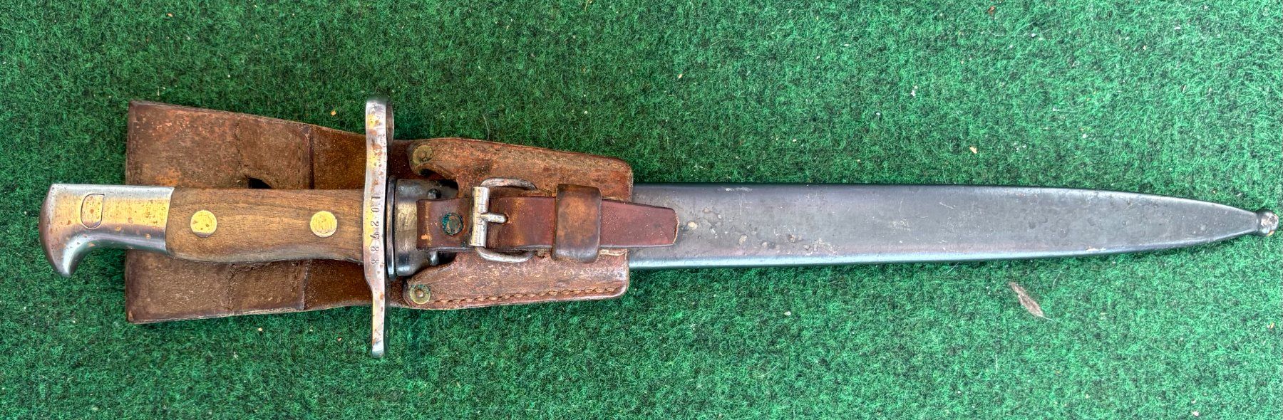 Schweizer Armee Armi bianche: VINTAGE BAJONETT SCHWEIZER ARMEE – Usato da Ostermundigen venduto da wini63