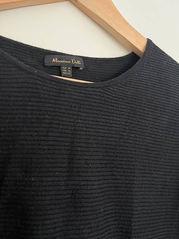 Massimo Dutti Maglioni & Felpe: Leichter Pullover, schwarz, Gr. M, Massimo Dutti – Usato da Herrliberg venduto da Kat_s2dn 1