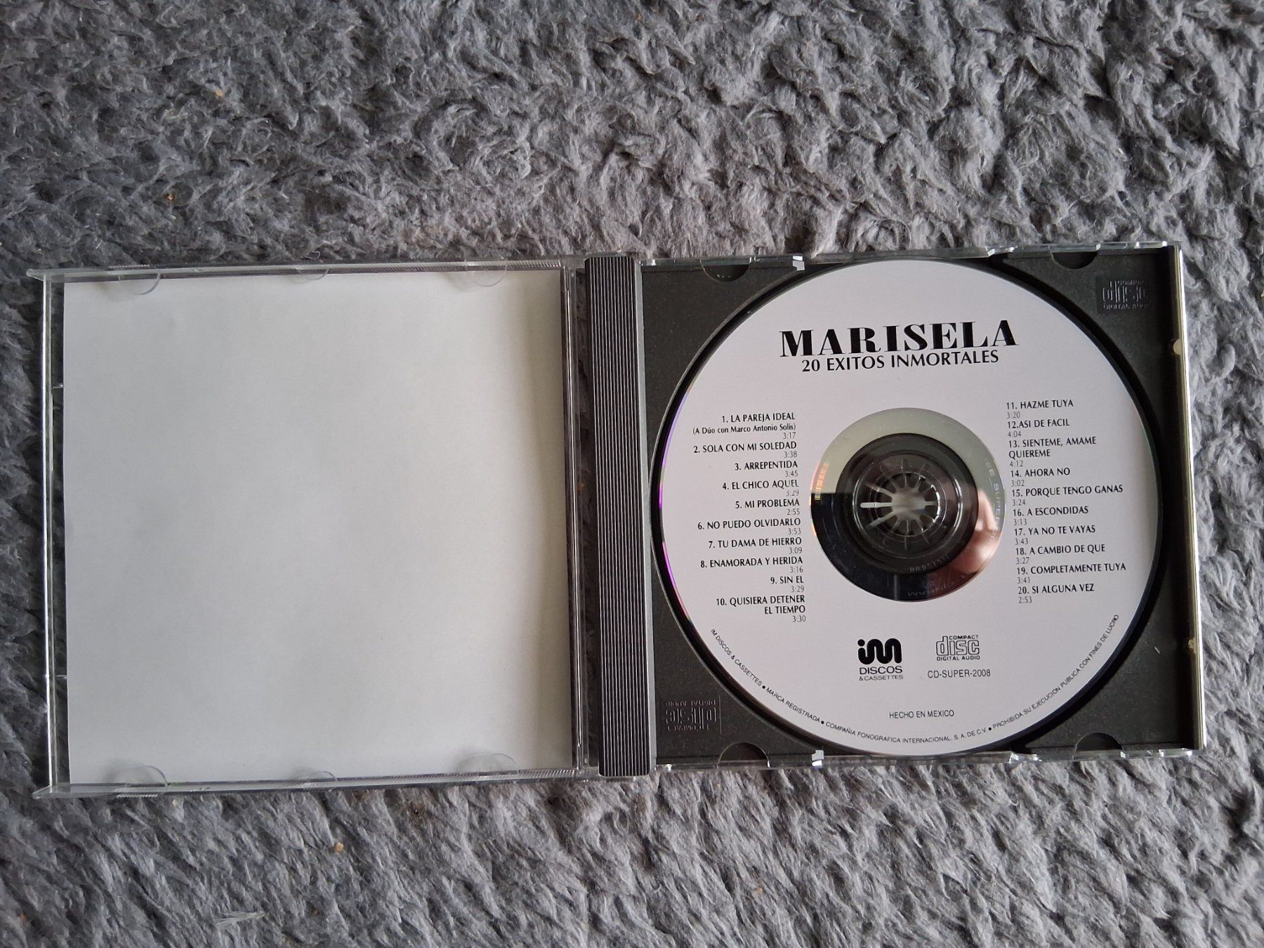 CD: MARISELA      20 EXITOS IMMORTALES     CD – Usato da Wetzikon ZH venduto da Ramones01 2