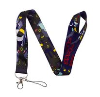Pokémon Umbreon Lanyard Schlüsselband Nacht Design Neu