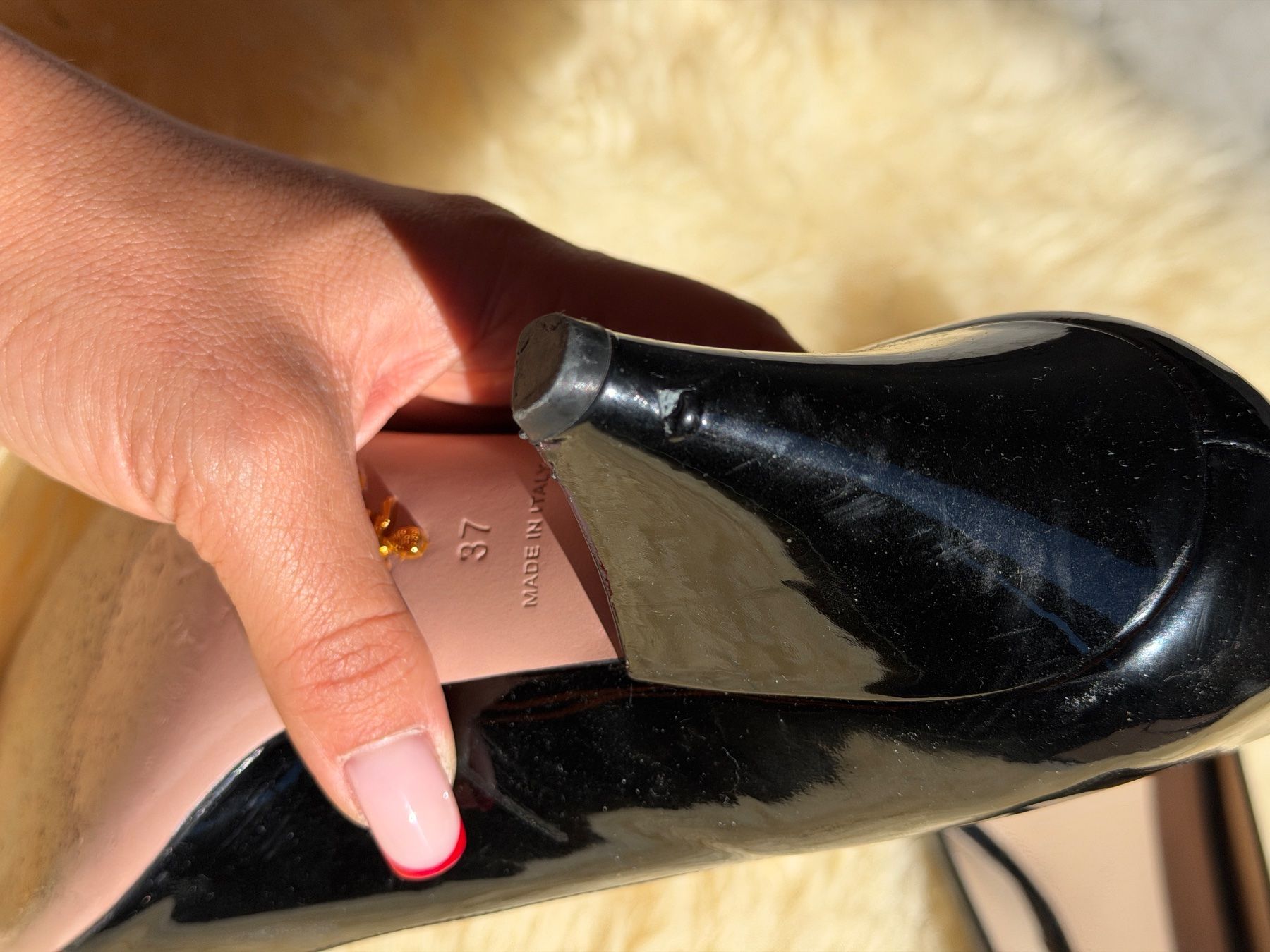 Prada Damenschuhe: Prada Peeptoe Pumps schwarz – Gebraucht aus Tann von maj_gsg5 3