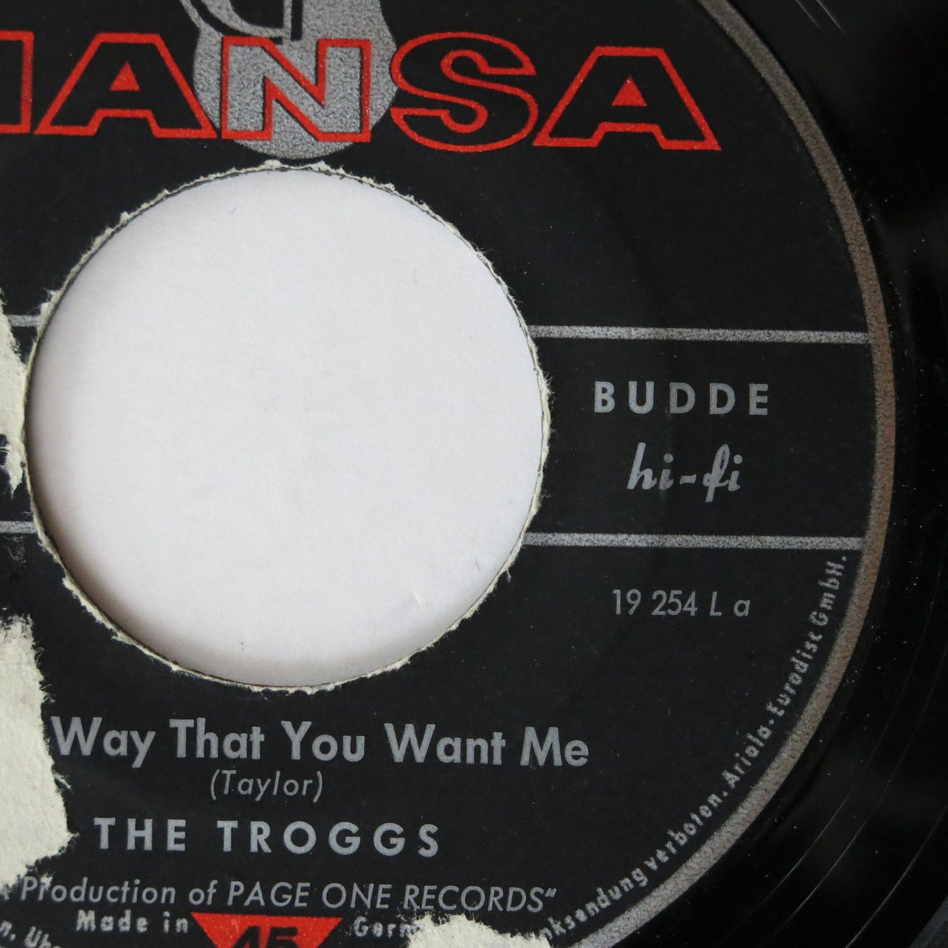 Dischi in vinile: Vinyl-Single 7"  The Troggs – Usato da Bözen venduto da Keramik22 4