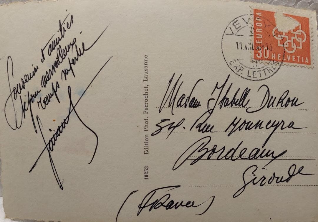 Cartoline postali: VEVEY - Multi-Vues - 1960 – Usato da Delémont venduto da Domdom1 1