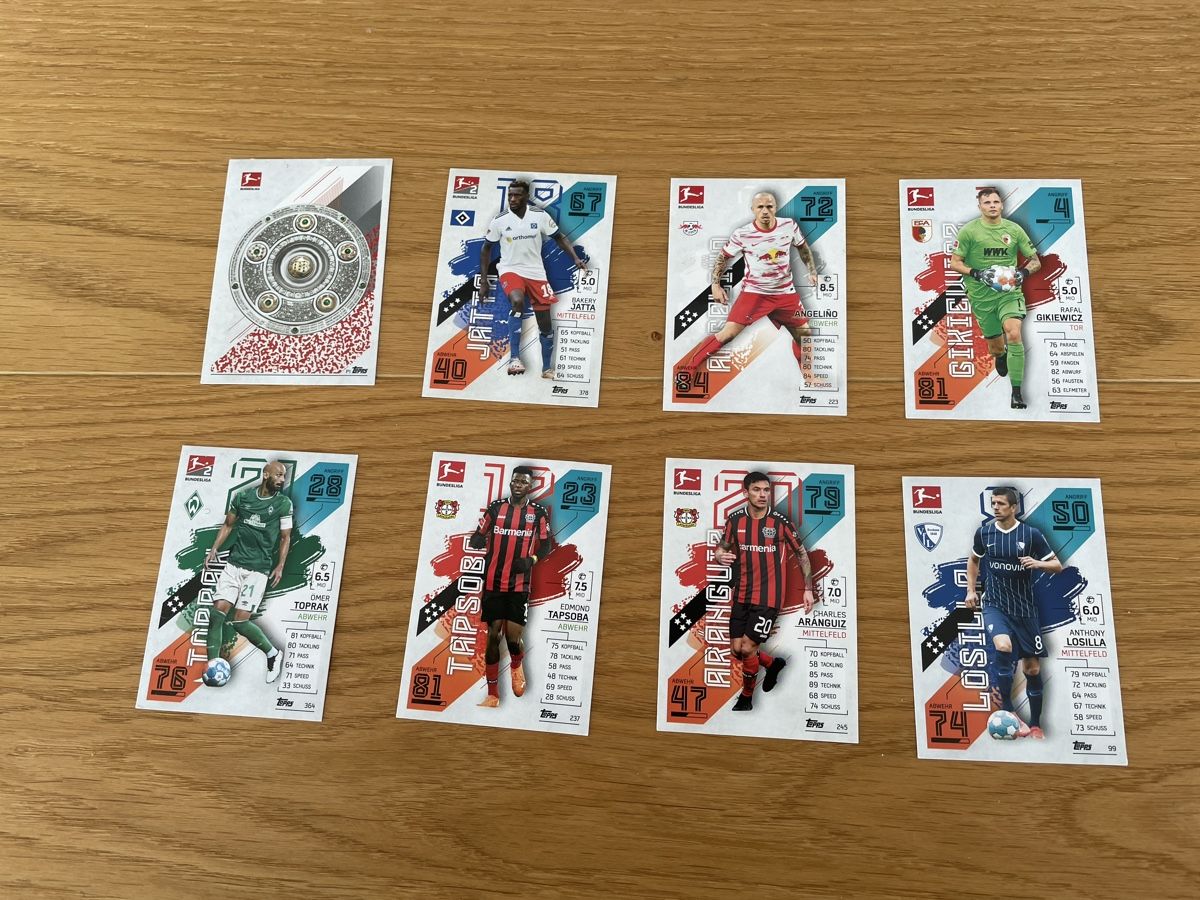 Topps Carte collezionabili: Bundesliga Panini 2021/2022 – Nuovo (secondo la descrizione) da Berg TG venduto da Goldfroeschli