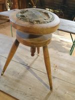 Antiker Schemel / Hocker, Holz, Vintage, Shabby Chic Stil