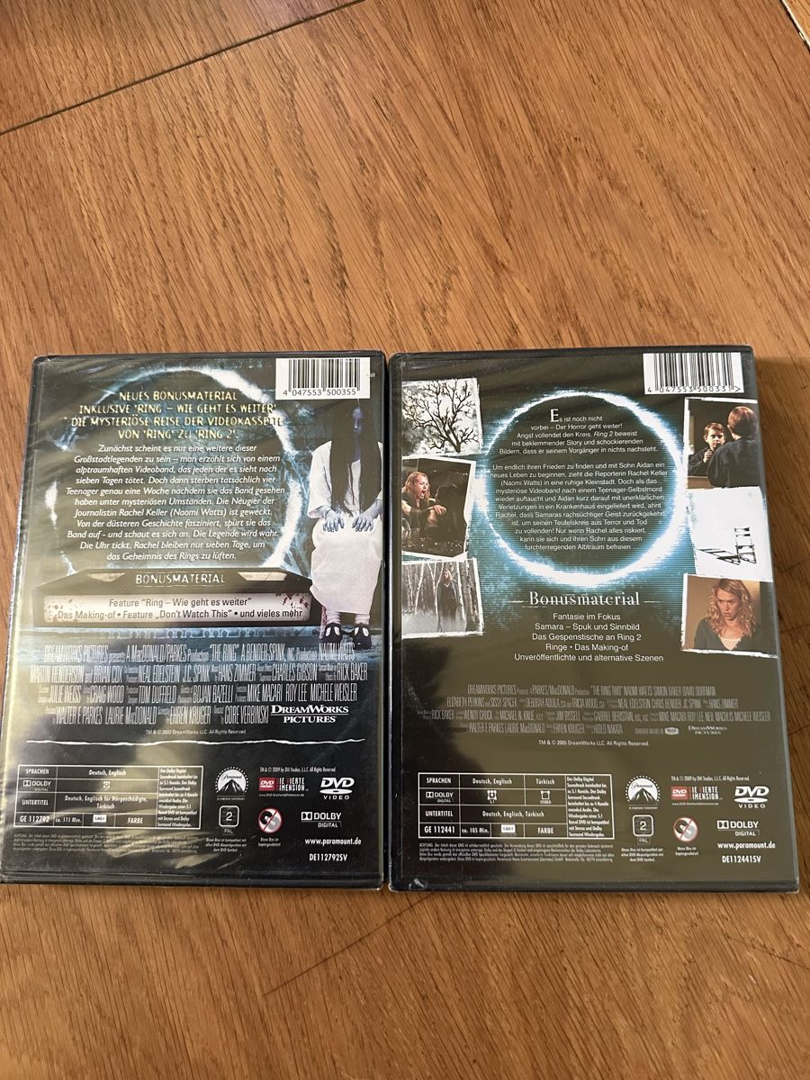 Alle DVDs: Ring 1-2 DVD OVP neu – Neu und originalverpackt aus Benken ZH von Audi-erich 1