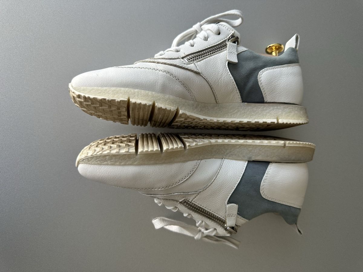 Gabor Scarpe da donna: Gabor Schuhe Sneaker, Leder, weiss, Grösse 37.5 – Usato da Wohlenschwil venduto da Richard2011