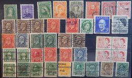 Kanada Canada British Lot mit alten Werten III