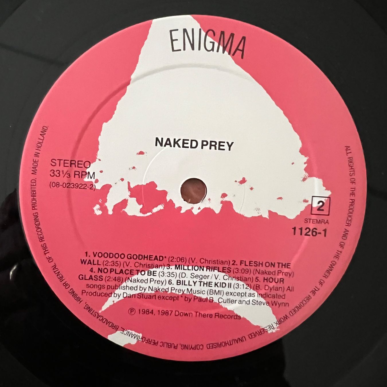 Vinyles: Naked Prey - Same / 1. NL-Press. 1987 - TOP – D'occasion à Gais par soundcave57 3